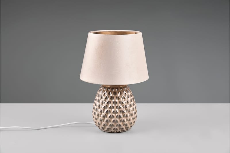 Trio Lighting Ariana Bordlampe 35 cm E14 Beige - Belysning - Lamper & indendørsbelysning - Vindueslampe - Vindueslampe på fod