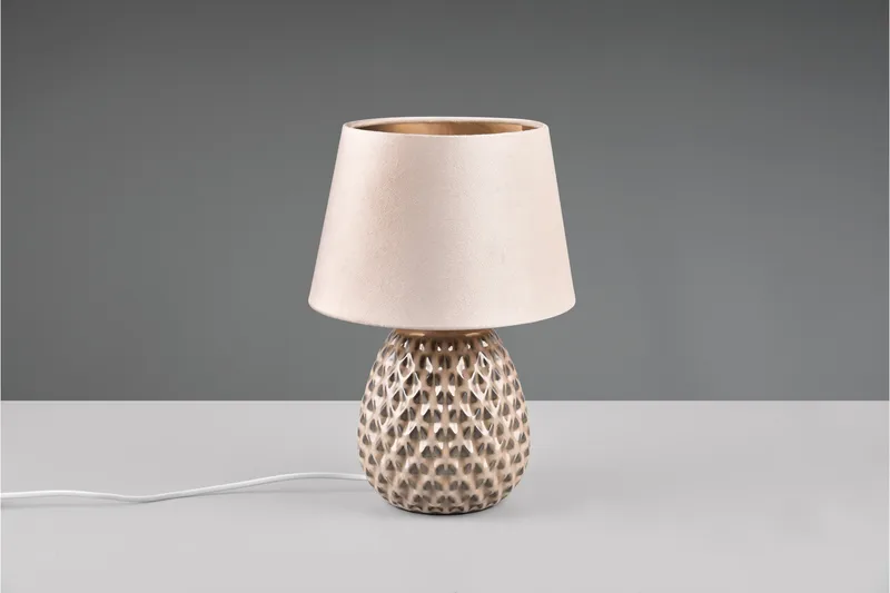 Trio Lighting Ariana Bordlampe 35 cm E14 Beige - Belysning - Lamper & indendørsbelysning - Vindueslampe - Vindueslampe på fod