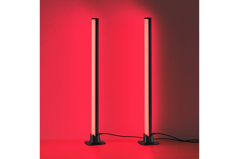 Trio Lighting Boy LED Bordlampe 2 stk. Sort RGB - Belysning - Lamper & indendørsbelysning - Vindueslampe - Vindueslampe på fod