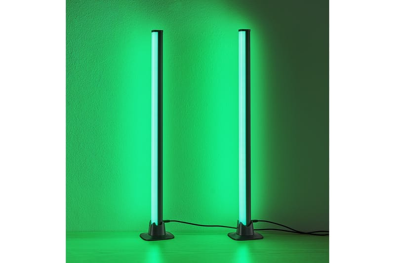 Trio Lighting Boy LED Bordlampe 2 stk. Sort RGB - Belysning - Lamper & indendørsbelysning - Vindueslampe - Vindueslampe på fod