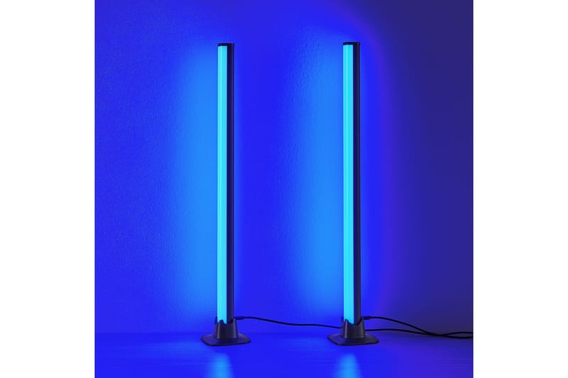 Trio Lighting Boy LED Bordlampe 2 stk. Sort RGB - Belysning - Lamper & indendørsbelysning - Vindueslampe - Vindueslampe på fod