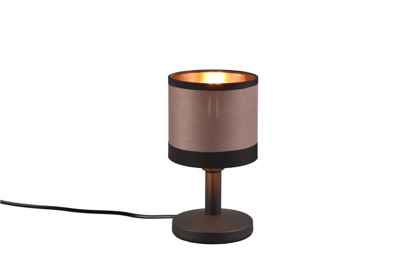 Trio Lighting Davos Bordlampe E14 Matsort/Gråbrun - Belysning - Lamper & indendørsbelysning - Vindueslampe - Vindueslampe på fod