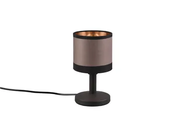 Trio Lighting Davos Bordlampe E14 Matsort/Gråbrun - Belysning - Lamper & indendørsbelysning - Vindueslampe - Vindueslampe på fod
