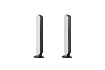 Trio Lighting Game LED Bordlampe 2-pack Sort RGB - Belysning - Lamper & indendørsbelysning - Vindueslampe - Vindueslampe på fod