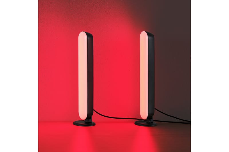 Trio Lighting Game LED Bordlampe 2-pack Sort RGB - Belysning - Lamper & indendørsbelysning - Vindueslampe - Vindueslampe på fod