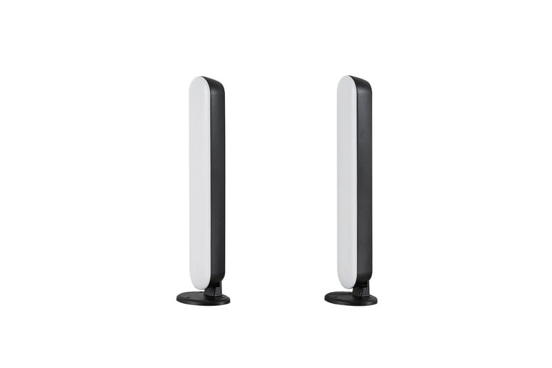 Trio Lighting Game LED Bordlampe 2-pack Sort RGB - Belysning - Lamper & indendørsbelysning - Vindueslampe - Vindueslampe på fod