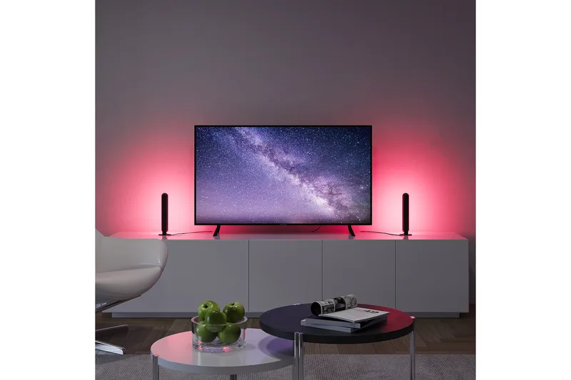 Trio Lighting Game LED Bordlampe 2-pack Sort RGB - Belysning - Lamper & indendørsbelysning - Vindueslampe - Vindueslampe på fod