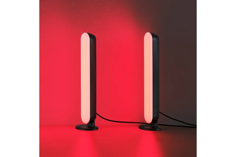 Trio Lighting Game LED Bordlampe 2-pack Sort RGB - Belysning - Lamper & indendørsbelysning - Vindueslampe - Vindueslampe på fod