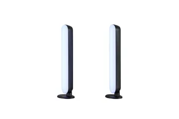 Trio Lighting Game LED Bordlampe 2-pack Sort RGB - Belysning - Lamper & indendørsbelysning - Vindueslampe - Vindueslampe på fod