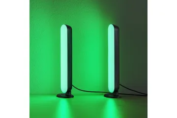 Trio Lighting Game LED Bordlampe 2-pack Sort RGB - Belysning - Lamper & indendørsbelysning - Vindueslampe - Vindueslampe på fod