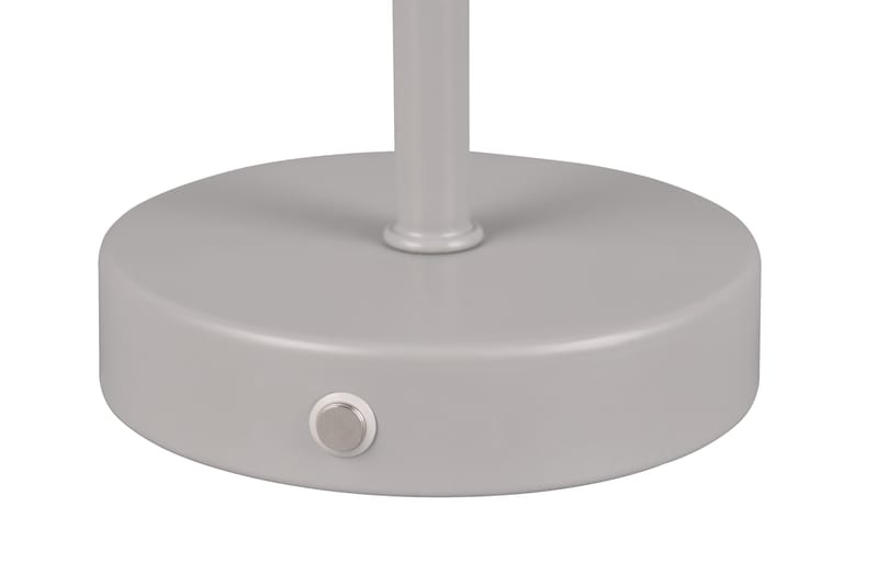 Trio Lighting Jeff LED Bordlampe Grå Genopladelig - Belysning - Lamper & indendørsbelysning - Vindueslampe - Vindueslampe på fod
