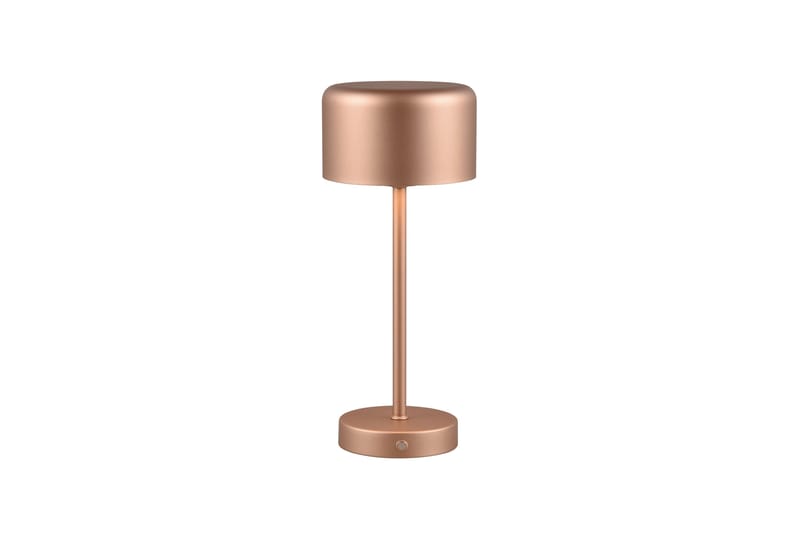 Trio Lighting Jeff LED Bordlampe Kaffe Brun Genopladelig, undefined