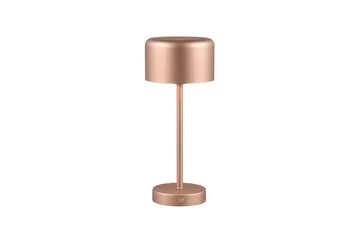 Trio Lighting Jeff LED Bordlampe Kaffe Brun Genopladelig - Belysning - Lamper & indendørsbelysning - Vindueslampe - Vindueslampe på fod