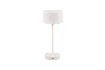 Trio Lighting Jeff LED Bordlampe Mat hvid Genopladelig - Belysning - Lamper & indendørsbelysning - Vindueslampe - Vindueslampe på fod
