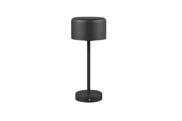 Trio Lighting Jeff LED Bordlampe Matt Sort Genopladelig - Belysning - Lamper & indendørsbelysning - Vindueslampe - Vindueslampe på fod