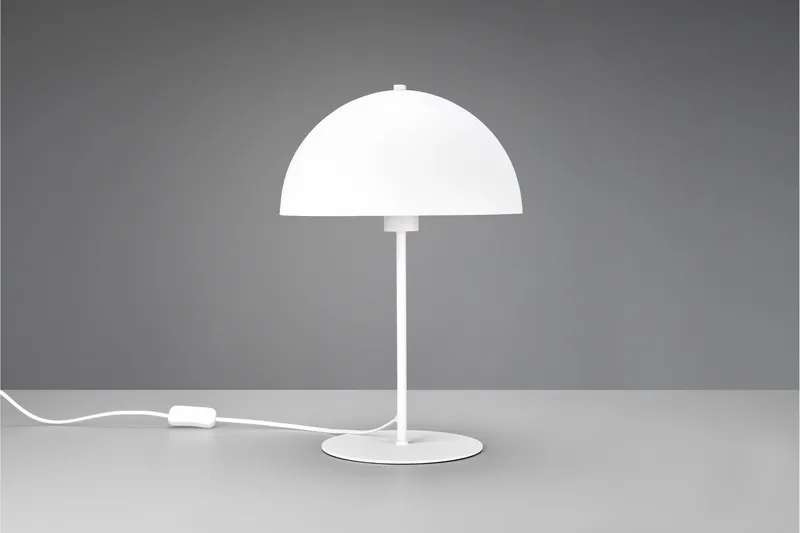 Trio Lighting Nola Bordlampe 45 cm E27 Mat Hvid - Belysning - Lamper & indendørsbelysning - Vindueslampe - Vindueslampe på fod