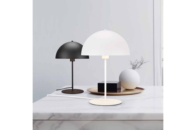 Trio Lighting Nola Bordlampe 45 cm E27 Mat Hvid - Belysning - Lamper & indendørsbelysning - Vindueslampe - Vindueslampe på fod