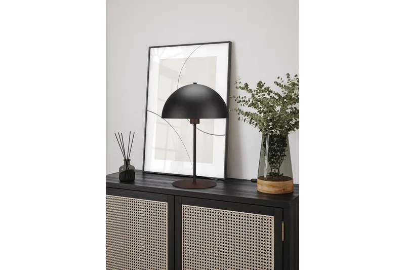 Trio Lighting Nola Bordlampe 45 cm E27 Matsort - Belysning - Lamper & indendørsbelysning - Vindueslampe - Vindueslampe på fod