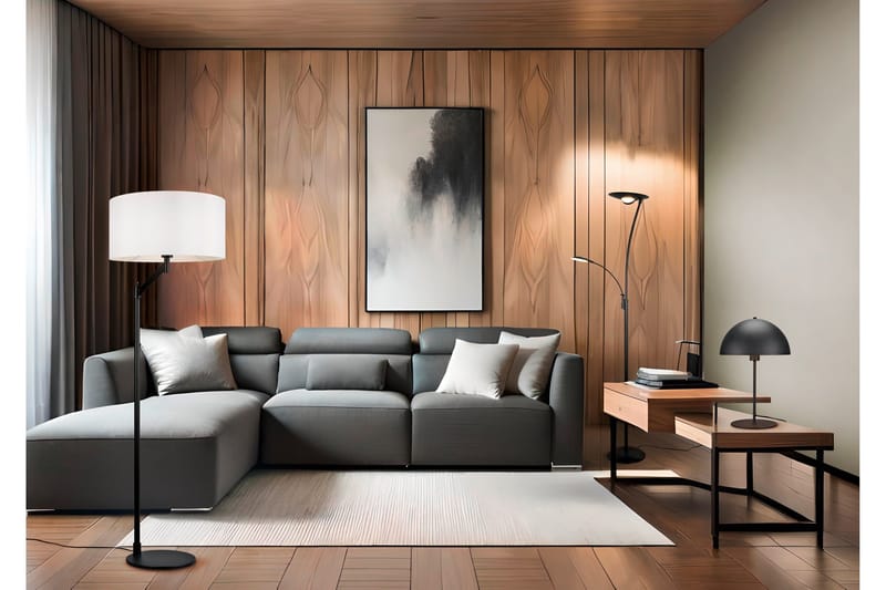 Trio Lighting Nola Bordlampe 45 cm E27 Matsort - Belysning - Lamper & indendørsbelysning - Vindueslampe - Vindueslampe på fod