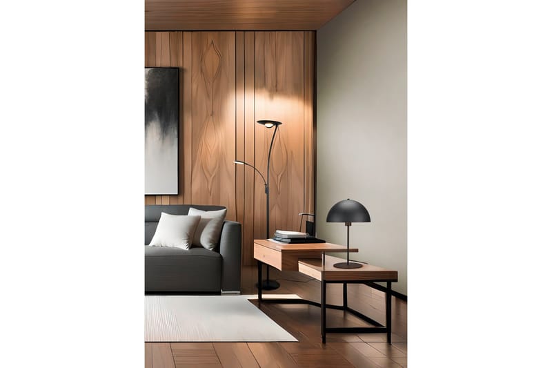 Trio Lighting Nola Bordlampe 45 cm E27 Matsort - Belysning - Lamper & indendørsbelysning - Vindueslampe - Vindueslampe på fod