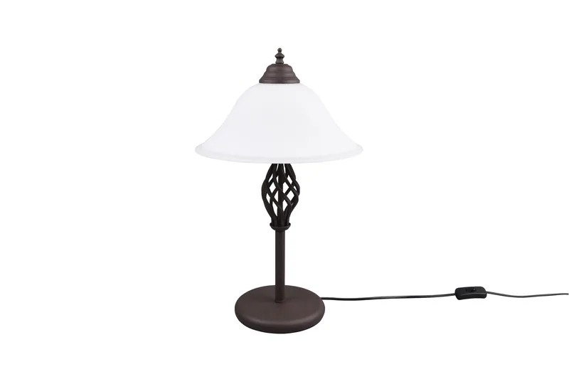 Trio Lighting Rostica bordlampe 2L E14 rustik - Belysning - Lamper & indendørsbelysning - Vindueslampe - Vindueslampe på fod
