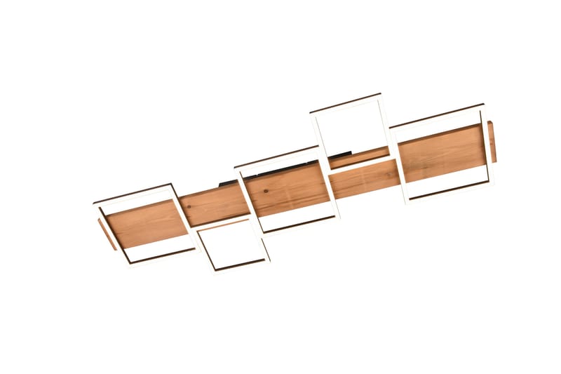 Harper LED-loftlampe 115 cm MatSort/Træ - Belysning - Lamper & indendørsbelysning - Vindueslampe - Vindueslampe hængende