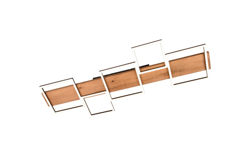 Harper LED-loftlampe 115 cm MatSort/Træ - Belysning - Lamper & indendørsbelysning - Vindueslampe - Vindueslampe hængende