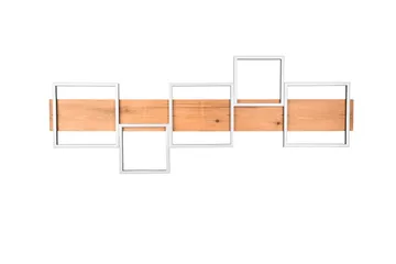 Harper LED-loftlampe 115 cm MatSort/Træ - Belysning - Lamper & indendørsbelysning - Vindueslampe - Vindueslampe hængende