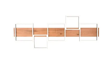 Harper LED-loftlampe 115 cm MatSort/Træ - Belysning - Lamper & indendørsbelysning - Vindueslampe - Vindueslampe hængende