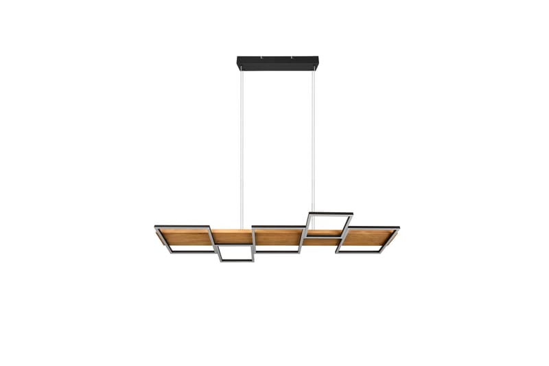 Harper LED-Pendellampe MatSort/Træ - Belysning - Lamper & indendørsbelysning - Vindueslampe - Vindueslampe hængende