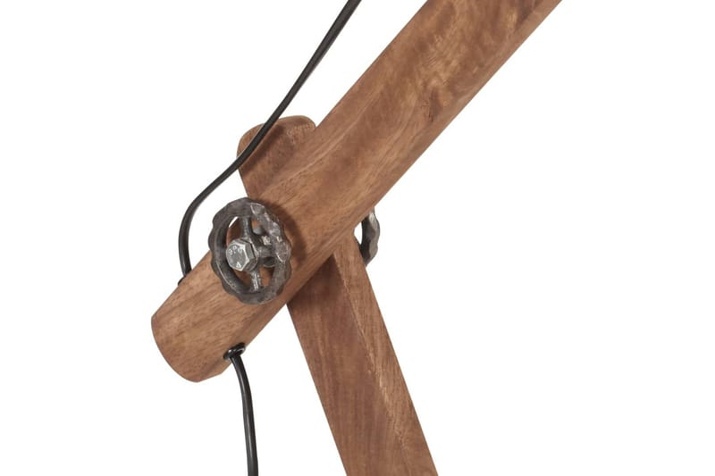 Industriel Skrivebordslampe 58X18X90 cm E27 Rund Sølvfarvet - Sølv - Belysning - Lamper & indendørsbelysning - Vindueslampe - Vindueslampe hængende