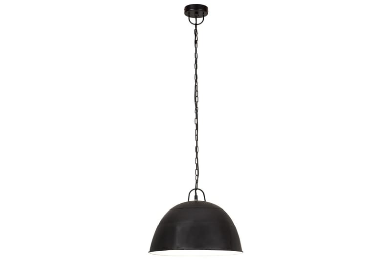 Industriel Vintage Hængelampe 25 W Rund 41 cm E27 Mat Sort - Belysning - Lamper & indendørsbelysning - Vindueslampe - Vindueslampe hængende