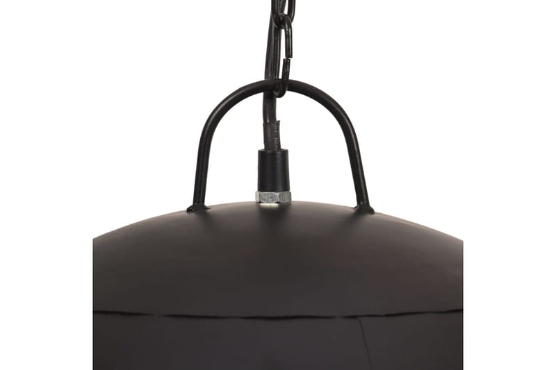 Industriel Vintage Hængelampe 25 W Rund 41 cm E27 Mat Sort - Belysning - Lamper & indendørsbelysning - Vindueslampe - Vindueslampe hængende