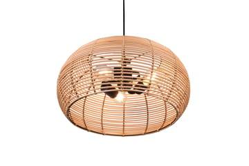 Inga Pendellampe 50 cm 3xE27 Rattan - Belysning - Lamper & indendørsbelysning - Vindueslampe - Vindueslampe hængende