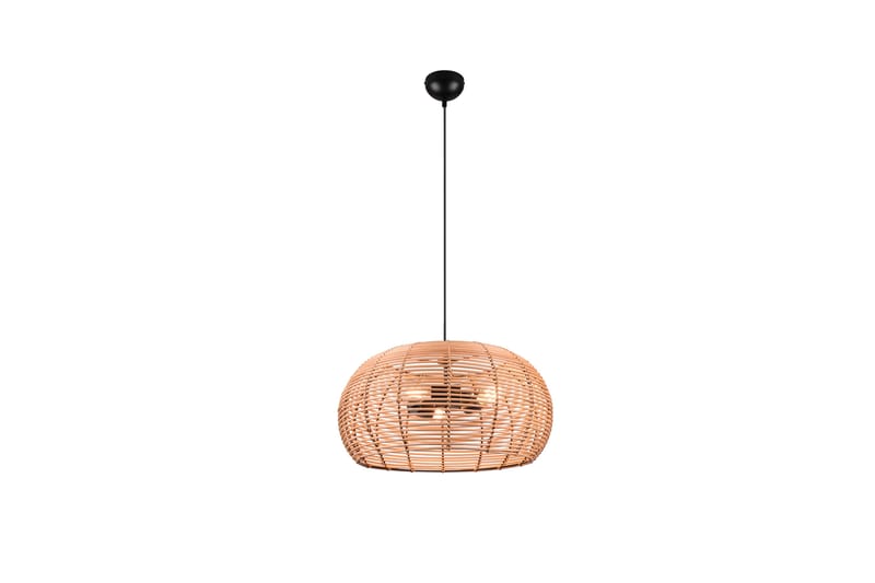 Inga Pendellampe 50 cm 3xE27 Rattan - Belysning - Lamper & indendørsbelysning - Vindueslampe - Vindueslampe hængende