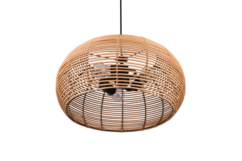 Inga Pendellampe 50 cm 3xE27 Rattan - Belysning - Lamper & indendørsbelysning - Vindueslampe - Vindueslampe hængende
