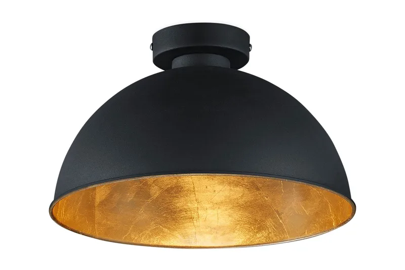 Jimmy loftslampe 31 cm 1xE27 sort / guld, TRIO