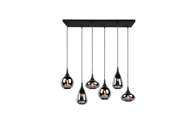 Lumina Pendellampe 6-os E14 MatSort - Belysning - Lamper & indendørsbelysning - Vindueslampe - Vindueslampe hængende