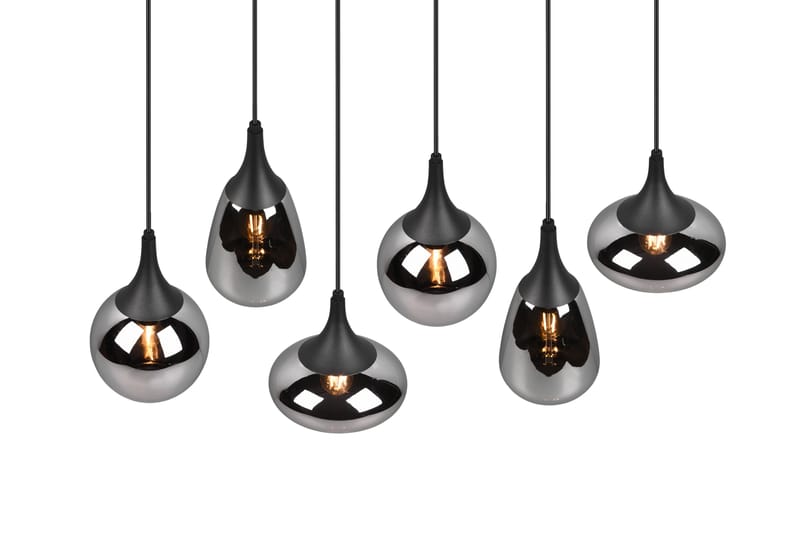 Lumina Pendellampe 6-os E14 MatSort - Belysning - Lamper & indendørsbelysning - Vindueslampe - Vindueslampe hængende