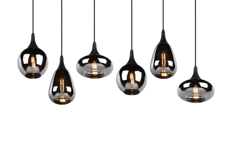 Lumina Pendellampe 6-os E14 MatSort - Belysning - Lamper & indendørsbelysning - Vindueslampe - Vindueslampe hængende