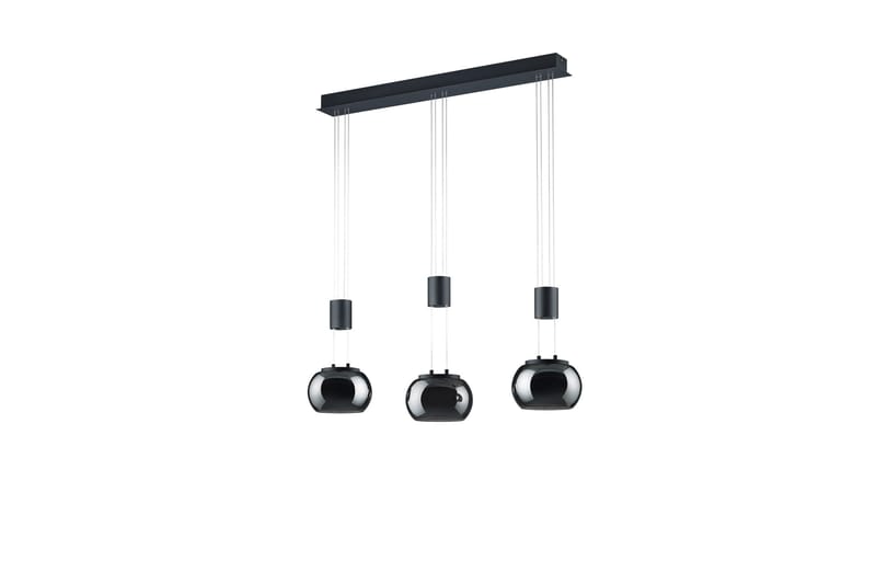 Madison LED-Pendellampe 3-os MatSort - Belysning - Lamper & indendørsbelysning - Vindueslampe - Vindueslampe hængende
