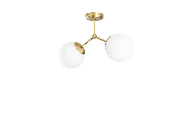 Opviq Damar Loftslampe, Gul / hvid