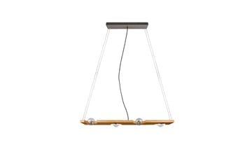 Tailor Pendellampa 115 cm 4xE27 Trä Trio Lighting Natur - Belysning - Lamper & indendørsbelysning - Vindueslampe - Vindueslampe hængende