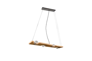 Tailor Pendellampa 115 cm 4xE27 Trä Trio Lighting Natur - Belysning - Lamper & indendørsbelysning - Vindueslampe - Vindueslampe hængende