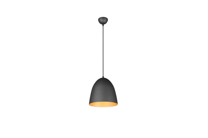 Tilda Pendellampe 25 cm E27 MatSort/Guld - Belysning - Lamper & indendørsbelysning - Vindueslampe - Vindueslampe hængende