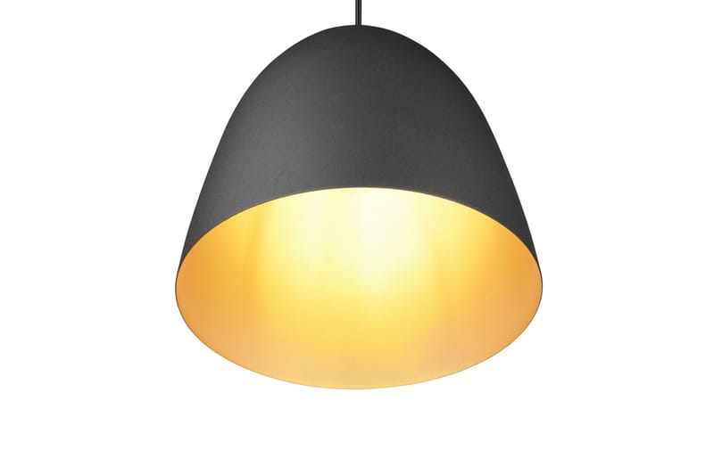 Tilda Pendellampe 25 cm E27 MatSort/Guld - Belysning - Lamper & indendørsbelysning - Vindueslampe - Vindueslampe hængende