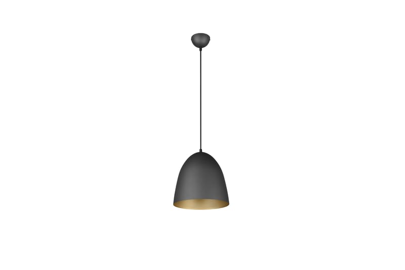 Tilda Pendellampe 25 cm E27 MatSort/Guld - Belysning - Lamper & indendørsbelysning - Vindueslampe - Vindueslampe hængende