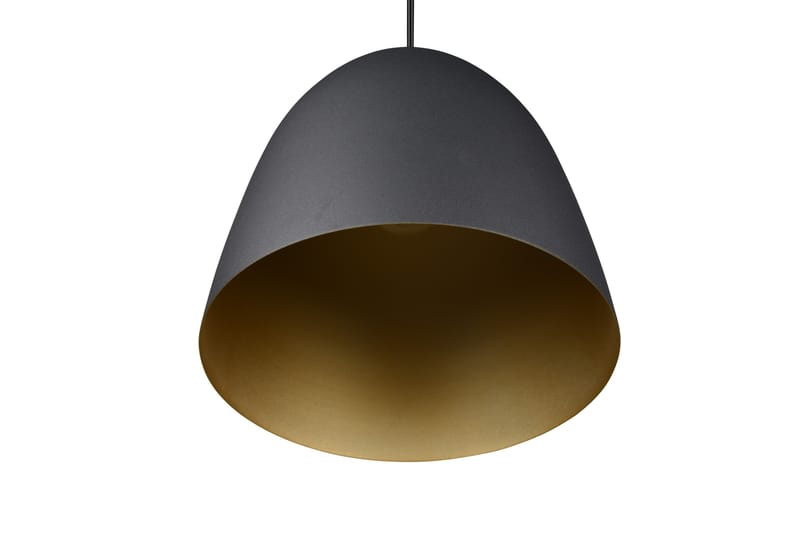 Tilda Pendellampe 25 cm E27 MatSort/Guld - Belysning - Lamper & indendørsbelysning - Vindueslampe - Vindueslampe hængende