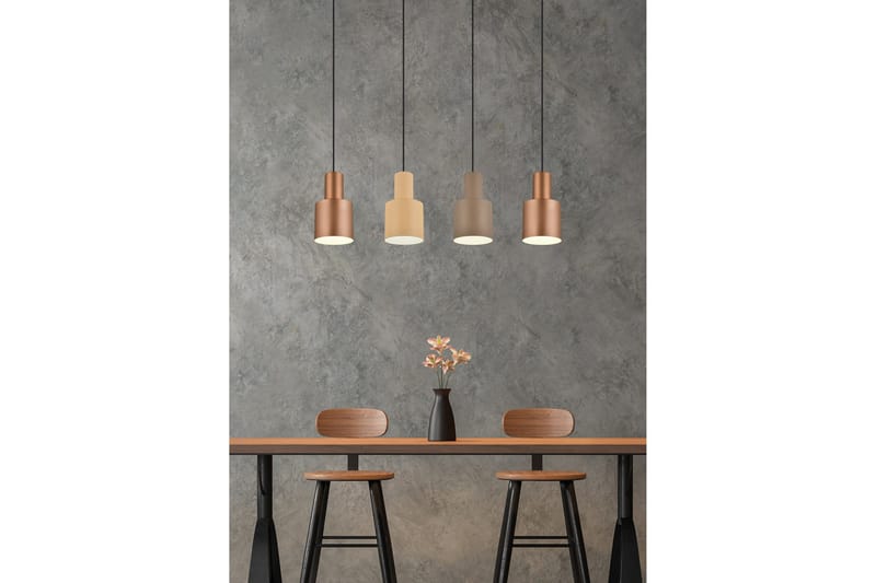 Trio Lighting Agudo Loftlampe 4L E27 Flerfarvet - Belysning - Lamper & indendørsbelysning - Vindueslampe - Vindueslampe hængende