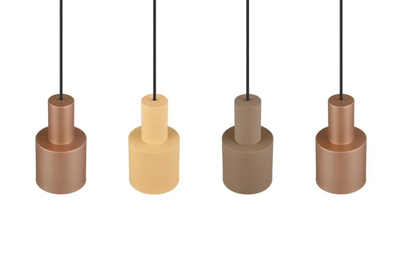 Trio Lighting Agudo Loftlampe 4L E27 Flerfarvet - Belysning - Lamper & indendørsbelysning - Vindueslampe - Vindueslampe hængende